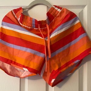 Striped Columbia shorts